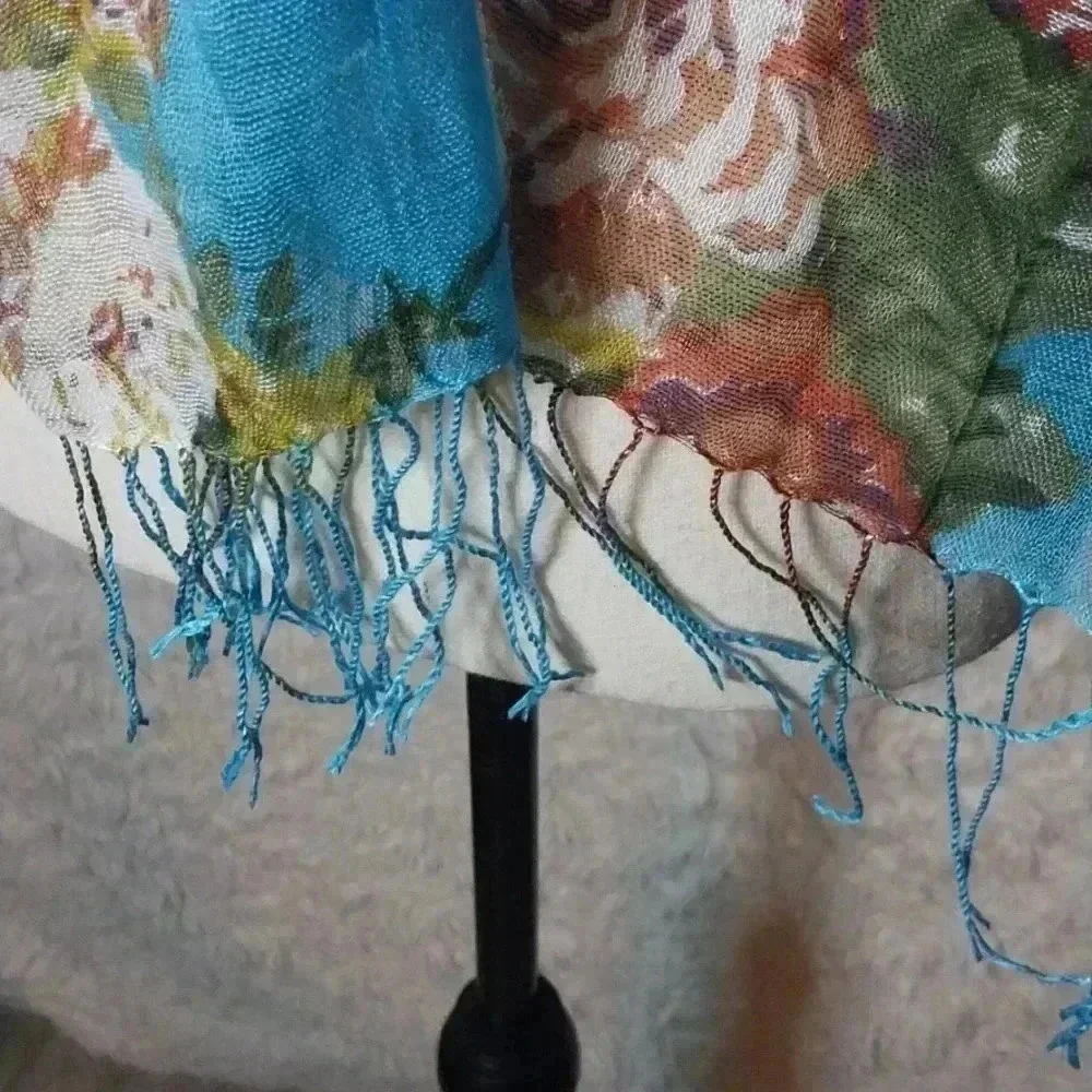 Gorgeous Floral Scarf